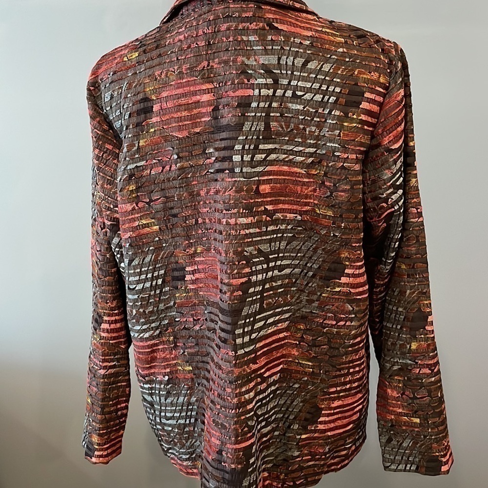 3/$15 CJ banks Blouse/Jacket Size X - Picture 7 of 11